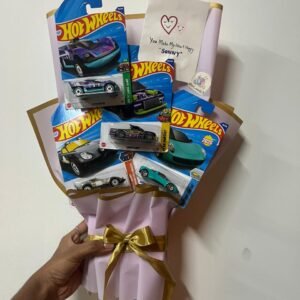 Hot Wheels Car Bouquet – Customised Toy Gift Arrangement