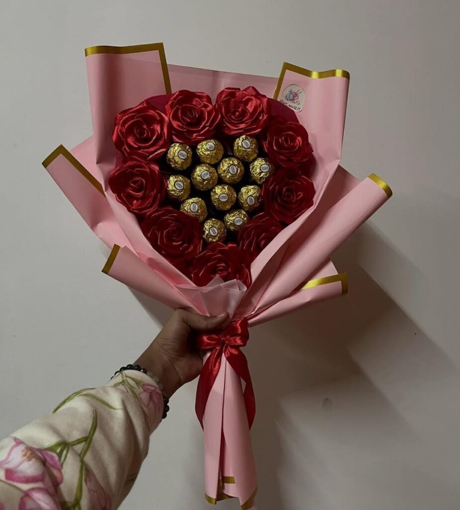 custom bouquet ideas with chocolates